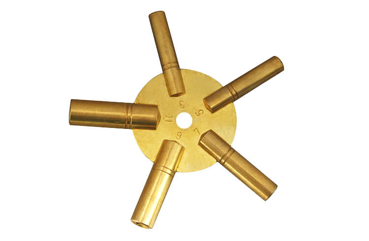 Sternschlüssel f. Großuhren