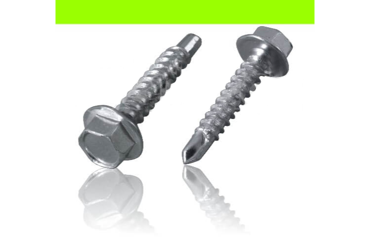 Bohrschrauben DIN 7504 galvanisch verzinkt, Gewinde Ø 4,2 mm