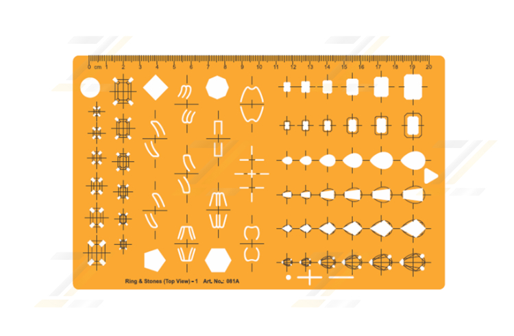 Design Schablone Nr. 81A