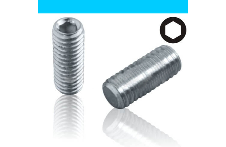 M 8 Gewindestifte mit Kegelkuppe DIN 913 Edelstahl A1/A2