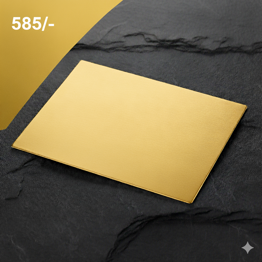 Goldblech Gelbgold 585/-