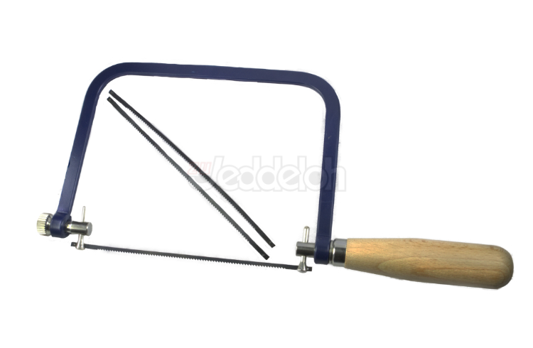 Dekupiersäge mit 3 Sägeblättern