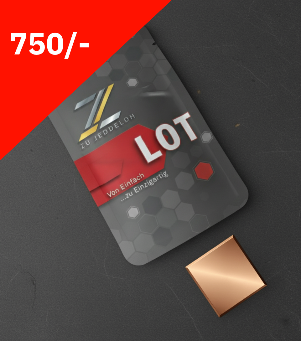 Lotblech Rotgold 750/-