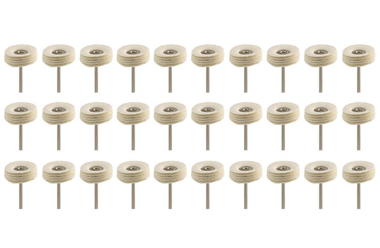 30 Polierräder Leder