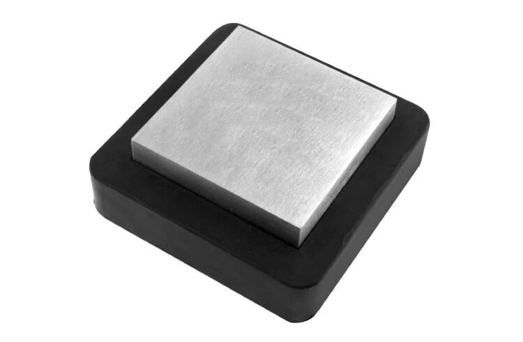 Bretteisen mit Gummiblock