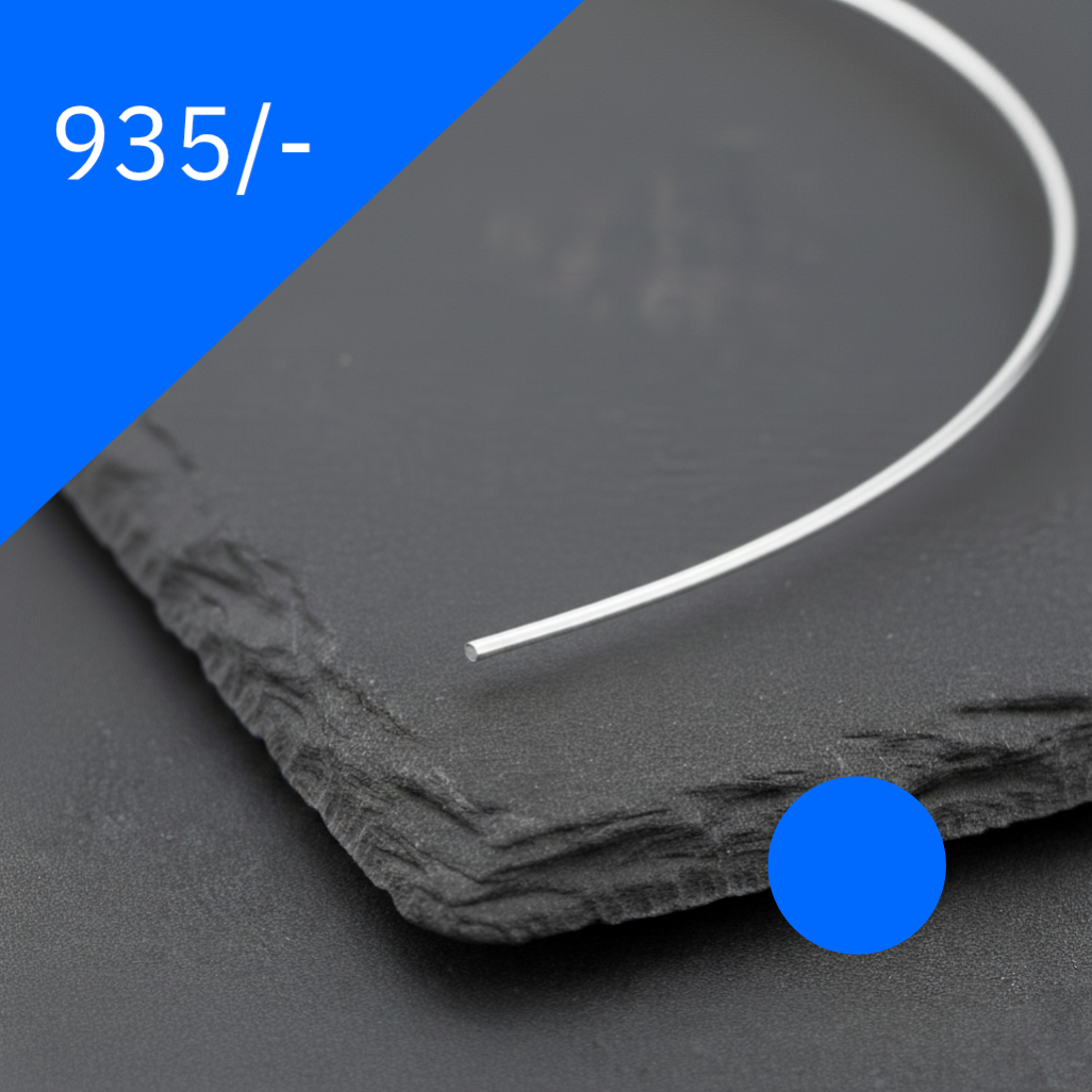 Silberdraht rund 935/-