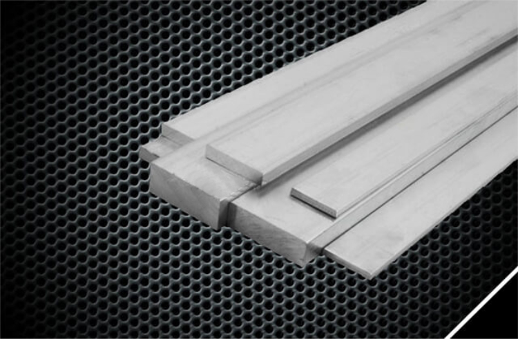 Aluminium AlCu4PbMgMn Flachstangen Länge 120 mm