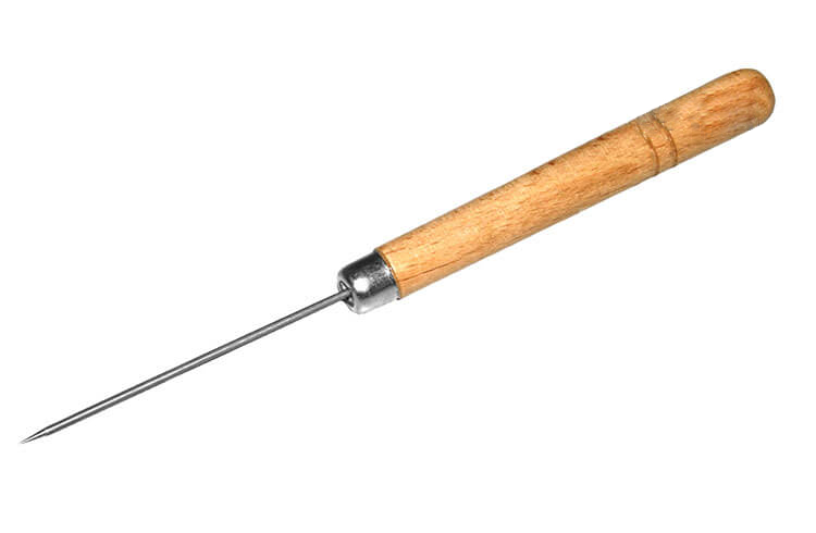 Lotschieber Titan mit Holzgriff