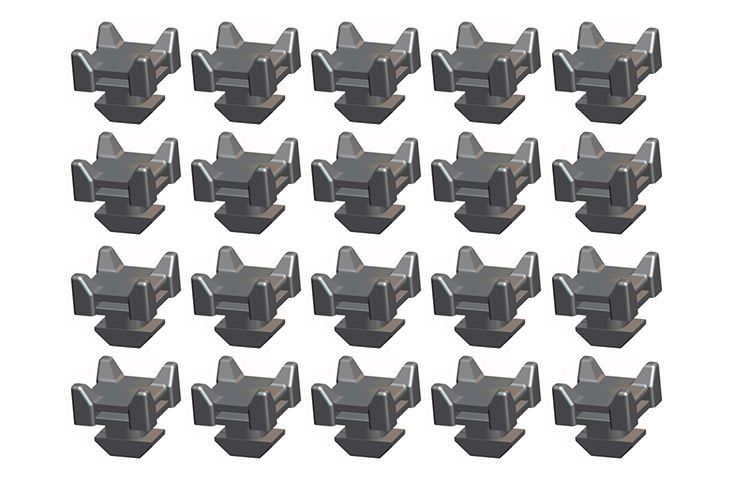 20 Kabelhalter Kabelclips Nut 8