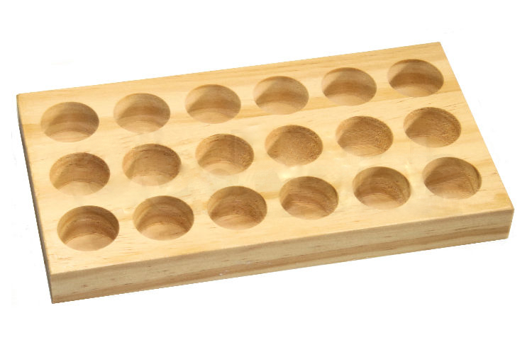 Holzbord für 18 ER32 Spannzangen