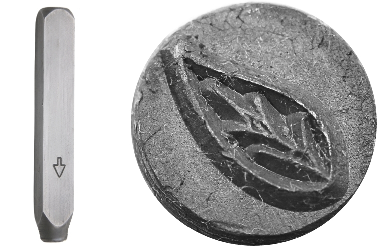 Design Stempel 024 Blatt