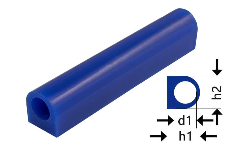 Feilwachs blau Siegel  25 x 25 mm