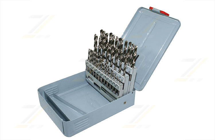 HSSG-Spiralbohrersatz, geschliffen 1 - 5,9 mm / 0,1