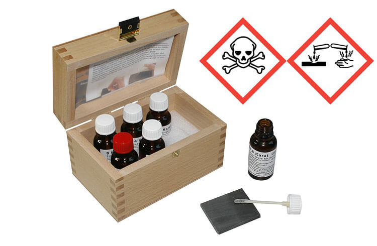 Prüfsäurekasten Probiersäurekasten PROFESSIONAL