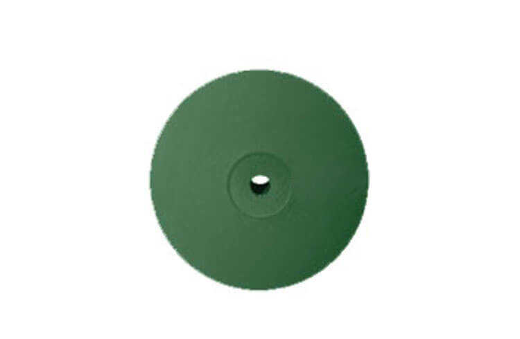Flexibler Polierer Linse grün