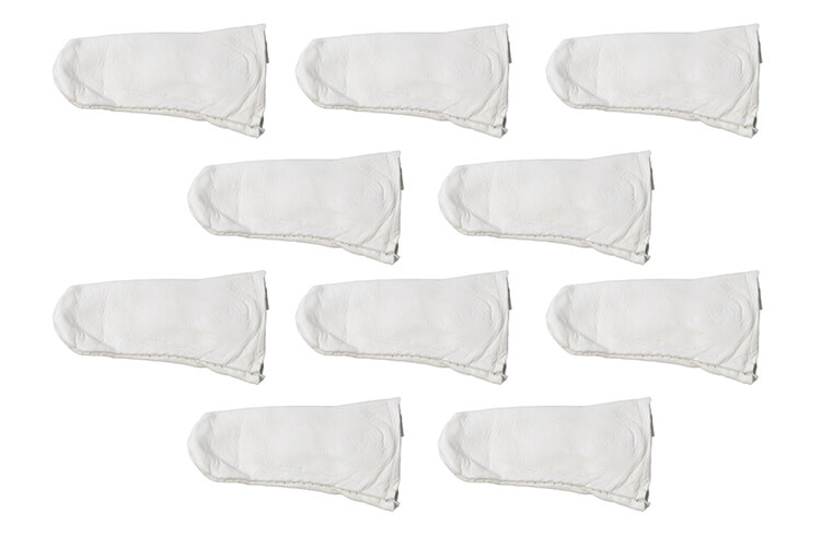 10 Polierschutz für Finger Nappaleder