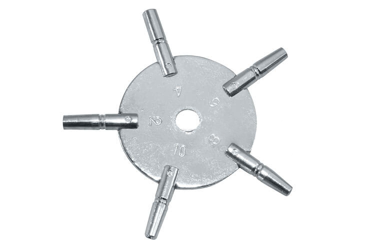 Sternschlüssel f. Taschenuhren