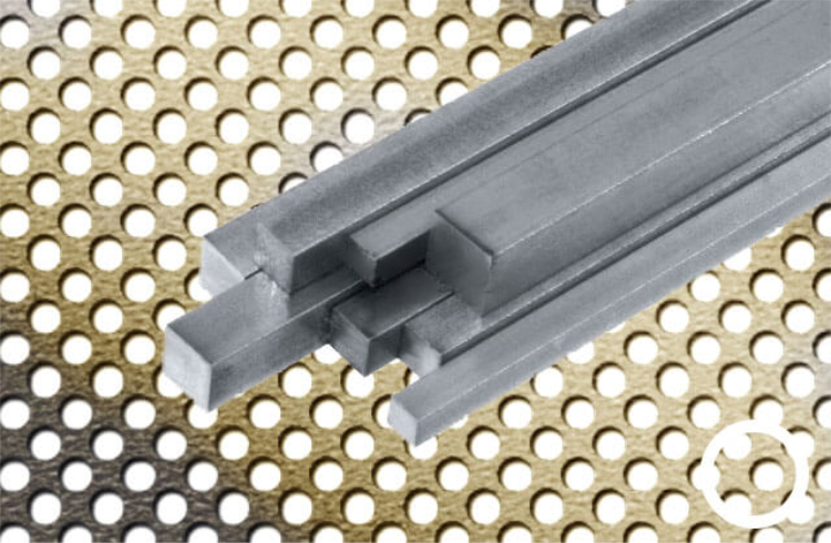 Keilstahl DIN 6880 Länge 500 mm