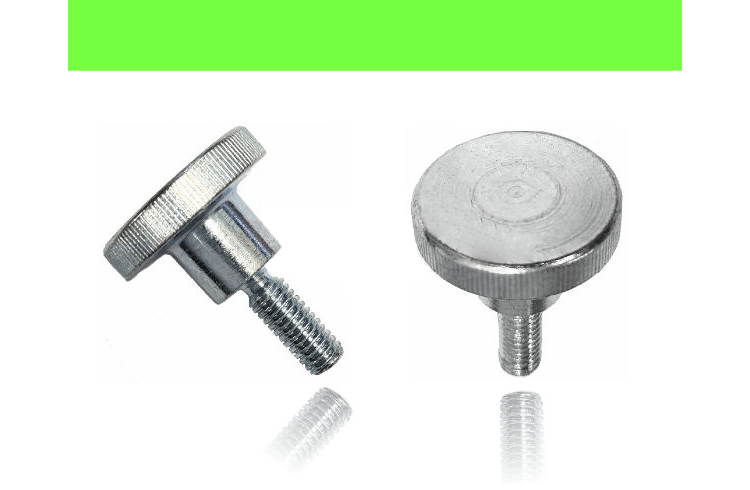 M6 Rändelschrauben DIN 464 Nichtrostender Stahl A1/2