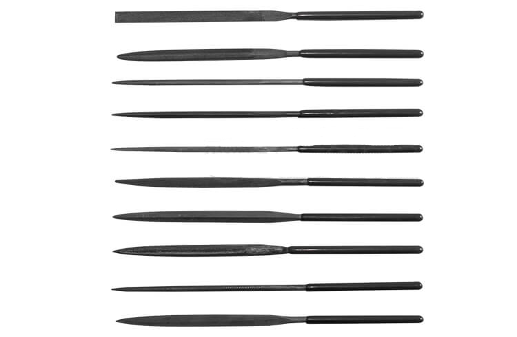 Nadelfeilen Set 10-tlg. 160 x 4 mm