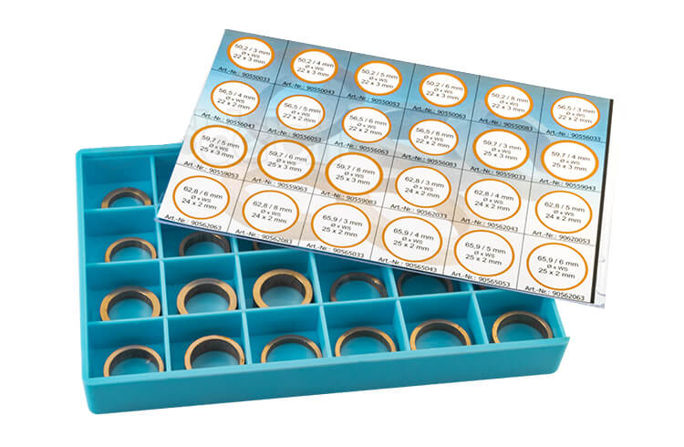 Messing Übungsringe Sortiment