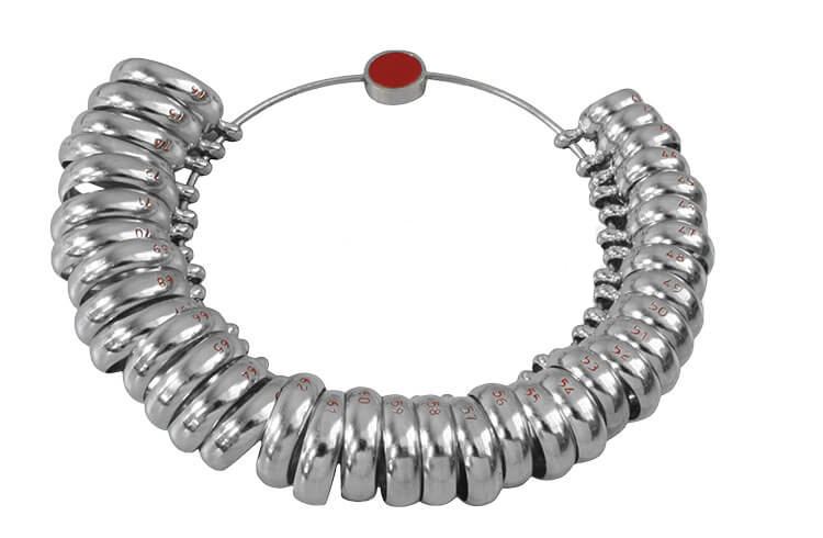 Ringmaß breit aussen halbrund