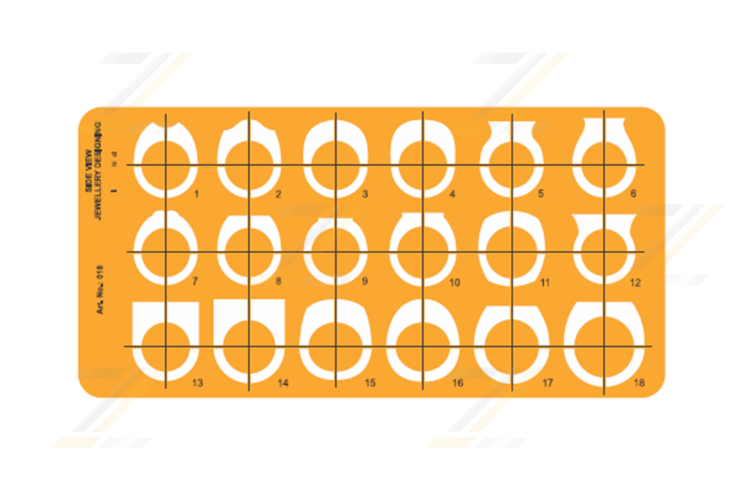 Design Schablone Nr. 18