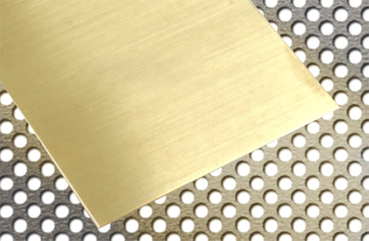 Messingtafeln Ms 63 halbhart 1000 x 2000 mm