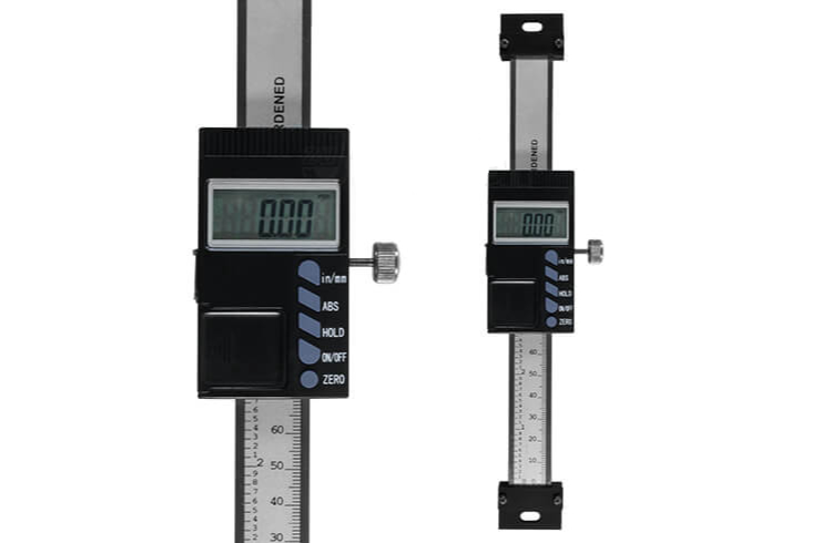Anbaumessschieber vertikal 100 mm