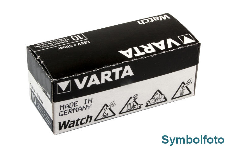 VARTA Silberoxidknopfzellen 391