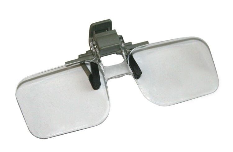 Brillenlupe 2x aufsteckbar