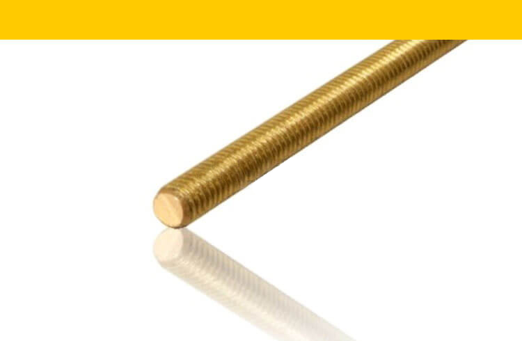 Gewindestange metrisches Regelgewinde DIN 975 Messing