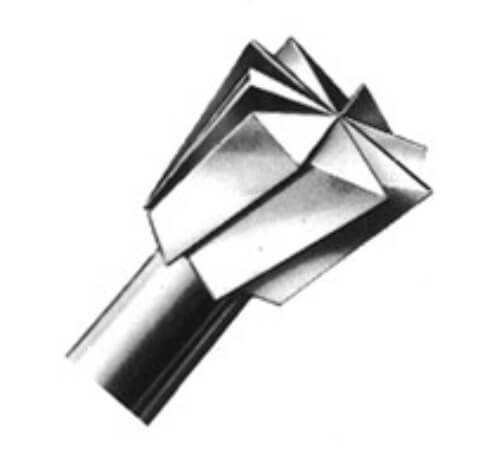 Kegelfräser, umgekehrt