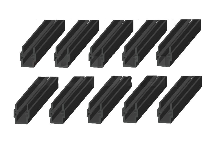 10m Klemmleisten Nut 8