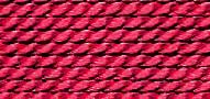 Perlseide, granatrot