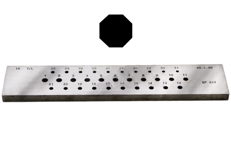 Zieheisen achteck 3 - 1 mm