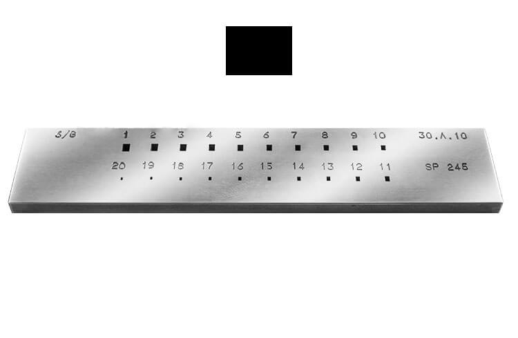 Zieheisen rechteck 75%