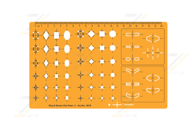 Design Schablone Nr. 81B