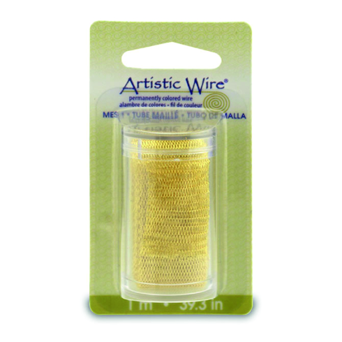 Drahtgewebe / ARTISTIC WIRE MESH gold