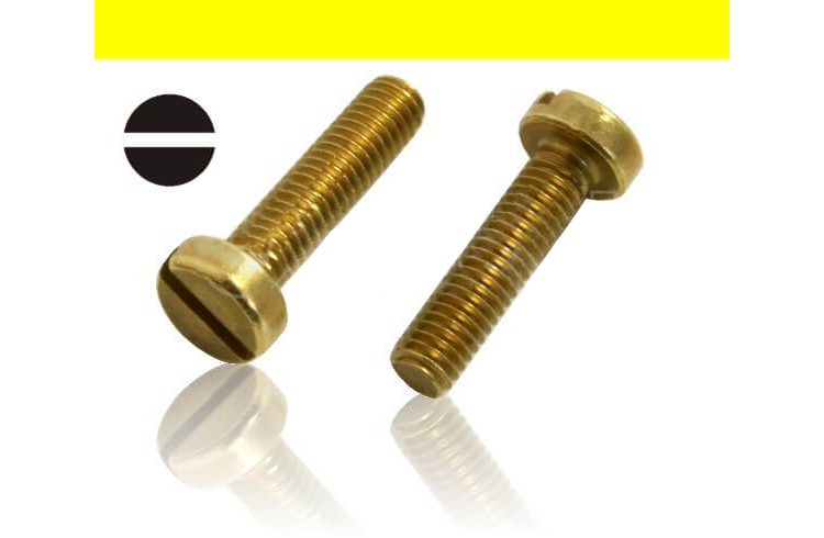 M 3 Zylinderschrauben DIN 84 Messing