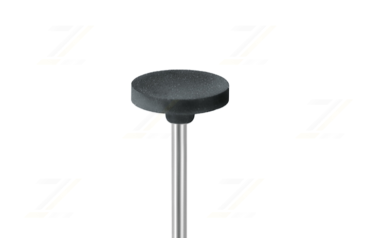 Silikonpolierer Schaft Rad schwarz