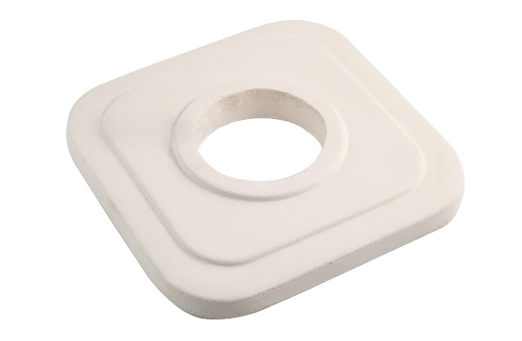 Abschlussplatte für Schmelzofen Serie S