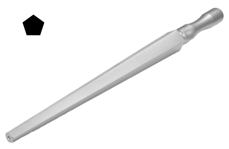 Ringriegel fünfkant