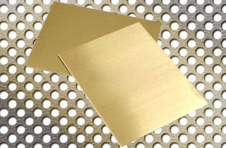 Messingbleche Stärke 3,0 mm Ms 63  halbhart