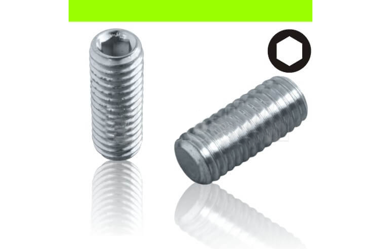 M 6 Gewindestifte mit Kegelkuppe DIN 913 galvanisch verzinkt