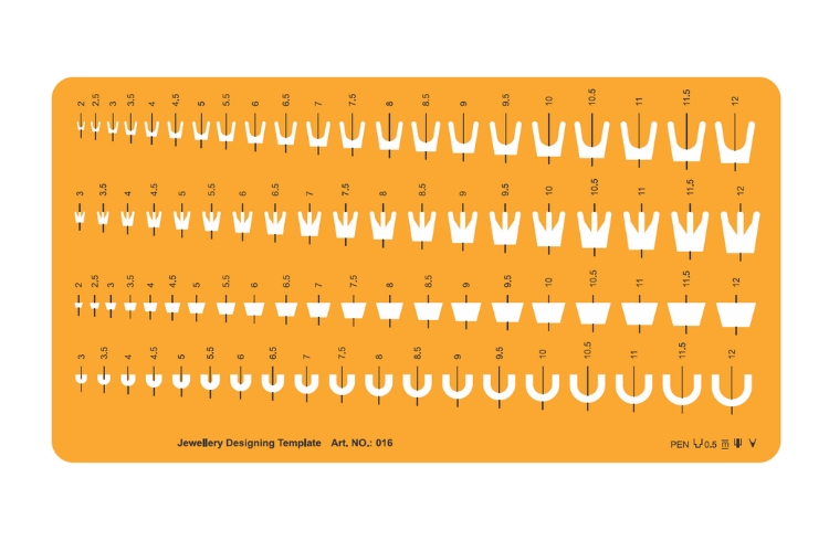 Design Schablone Nr. 16