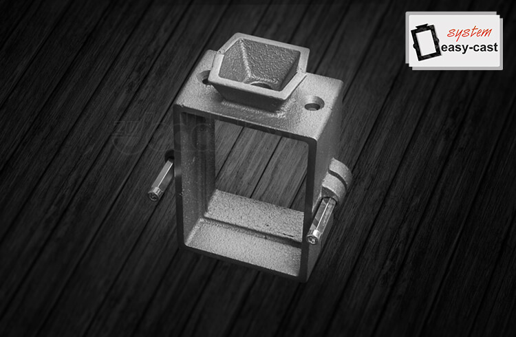 Gießrahmen Typ 2 Premium easy-cast  mit umfangreichem Zubehör